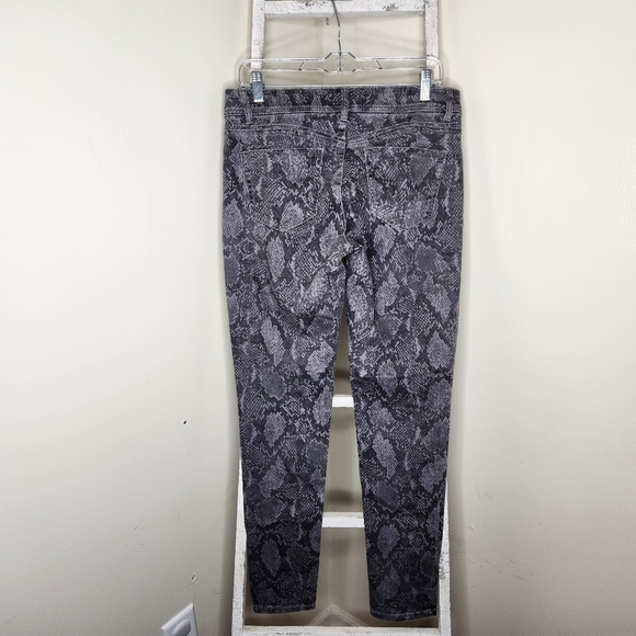 Democracy size 6 "AB"solution side zip python print jegging - Picture 6 of 8